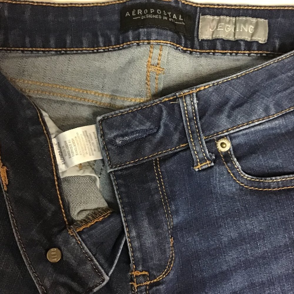 Smoke - Free Aeropostale  Blue Jean Jeggings